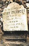 McNutt, Mary Frances tombstone